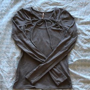 Free people long sleeves tees